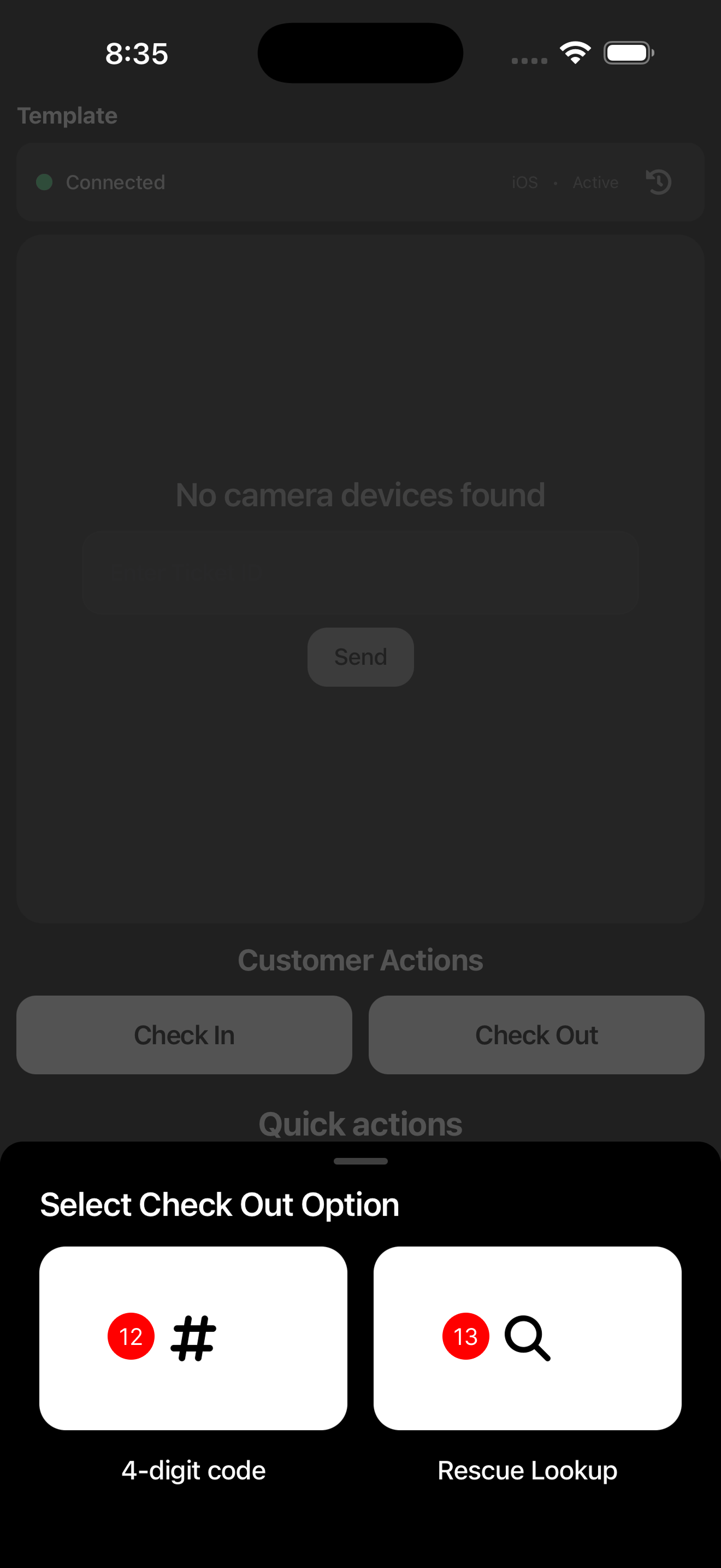 Staff App — additional tools